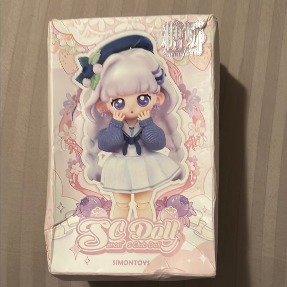 SC Doll - Purple and White